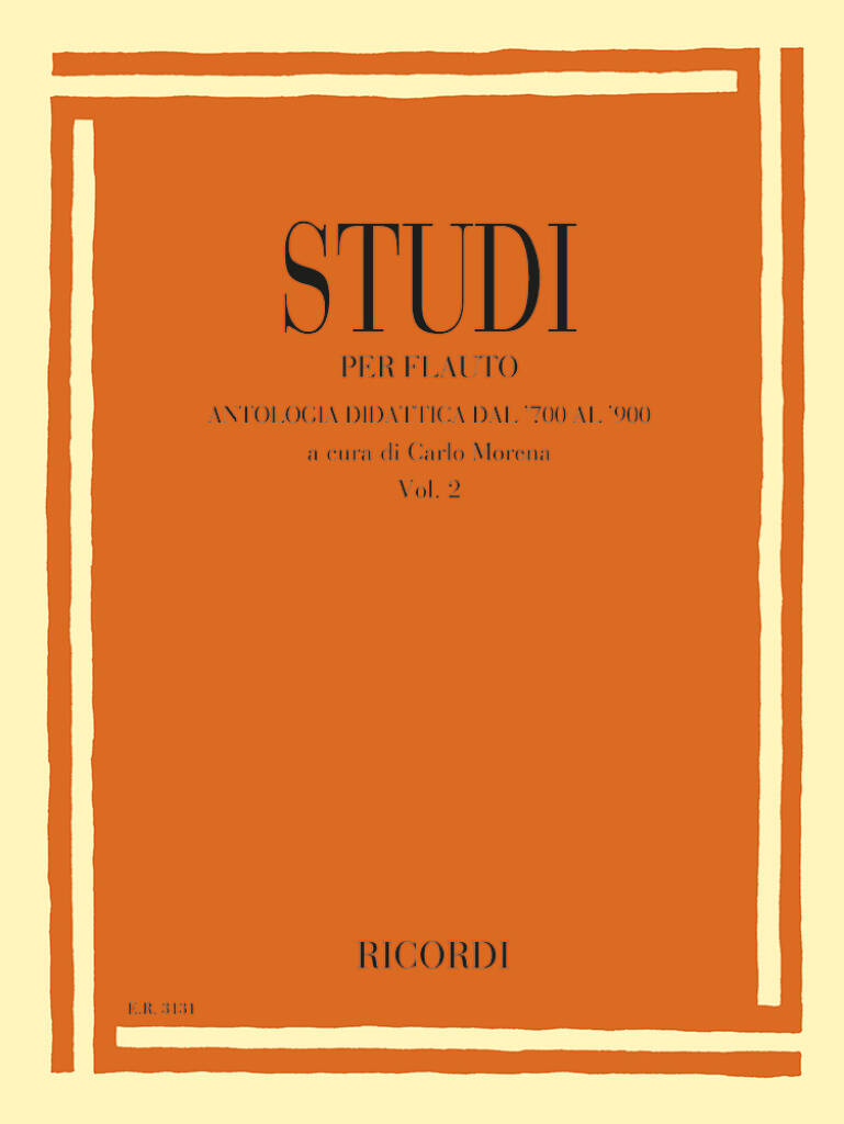 Studi per flauto a cura di Carlo Morena - Vol. 2